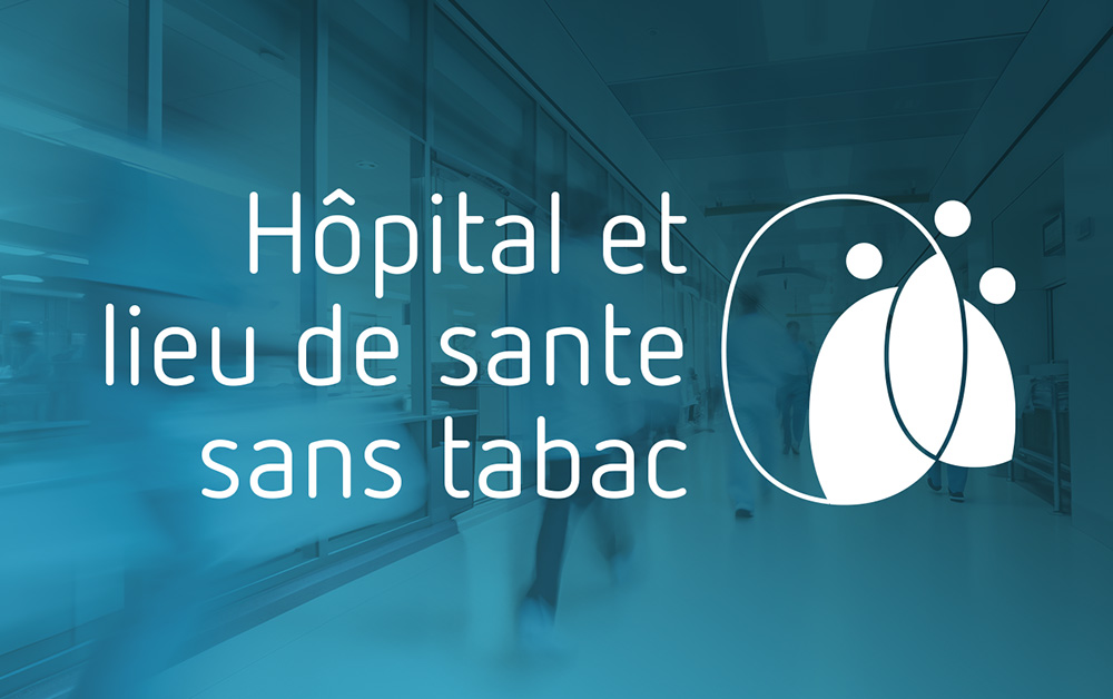 Logo Hôpital et lieux de santé sans tabac