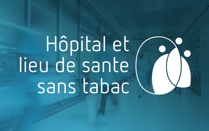 Logo Hôpital et lieux de santé sans tabac